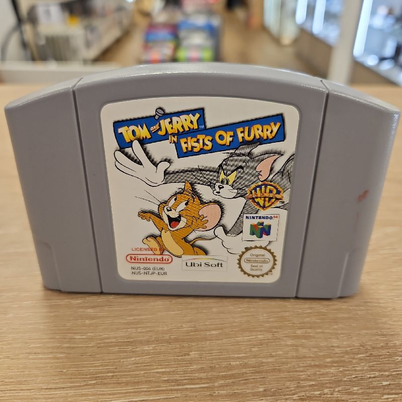 TOM ET JERRY IN FISTS OF FURRY N64 (CARTOUCHE SEULE)