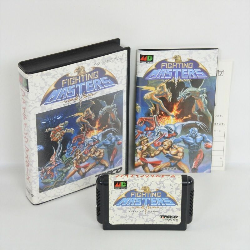 FIGHTING MASTERS MEGA DRIVE SEGA 4113 MD