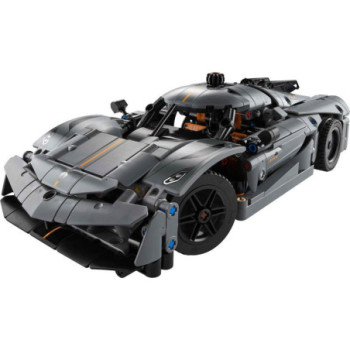 LEGO TECHNIC KOENIGSEGG JESKO ABSOLUT GREY HYPERCAR 42173