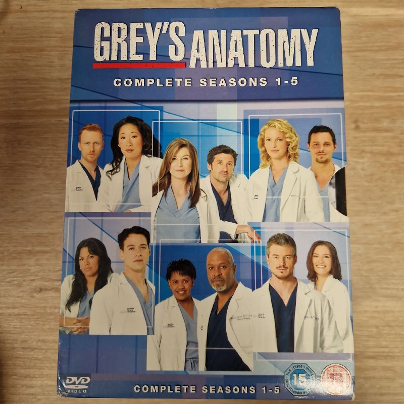 GREY S ANATOMY COMPLETE SAISON 1 A 5 DVD