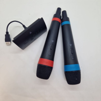 MICROPHONES SANS FIL SINGSTAR SONY PS4 PS3 PS2