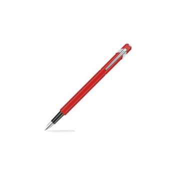 PLUME CARAN D ACHE 849 RED FOUNTAIN PEN - EXTRA FINE