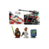 LEGO STAR WARS JEDI BOB S STARFIGHTER BUILDABLE TOY VEHICLE FOR 8 PLUS YEAR OLD BOYS GIRLS WITH 2 CHARACTER MINIFIGURES