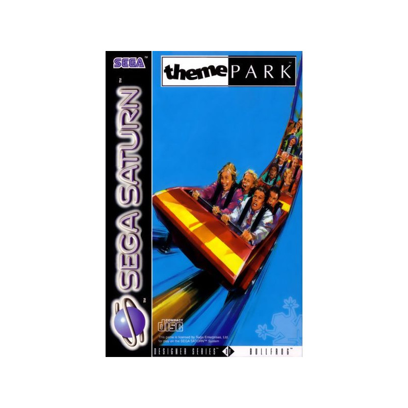 SEGA SATURN - THEME PARK MIT OVP GEBRAUCHT