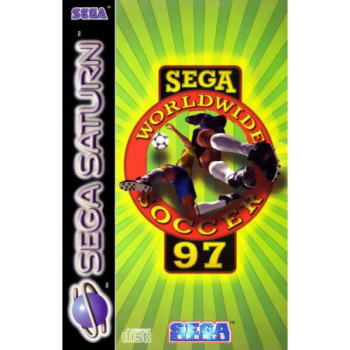 SEGA SATURN - SEGA WORLDWIDE SOCCER 97 MIT OVP GEBRAUCHT