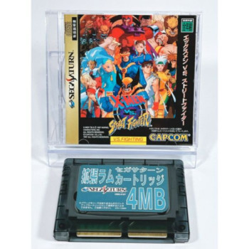 X-MEN VS. STREET FIGHTER SEGA SATURN SS CAPCOM MARVEL