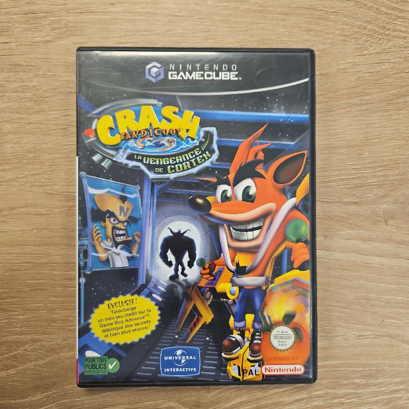 CRASH BANDICOOT LA VENGEANCE DE CORTEX GAME CUBE