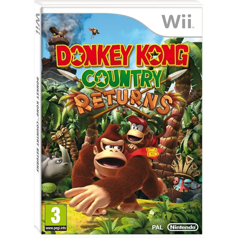 DONKEY KONG COUNTRY RETURNS - WII