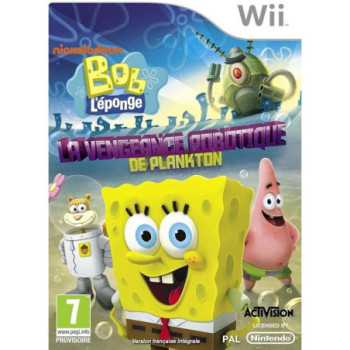 BOB L EPONGE LA VENGEANCE ROBOTIQUE DE PLANKTON - WII