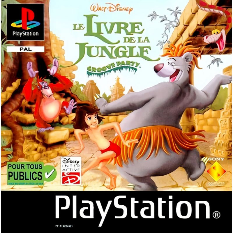 LE LIVRE DE LA JUNGLE GROOVE PARTY - PS1