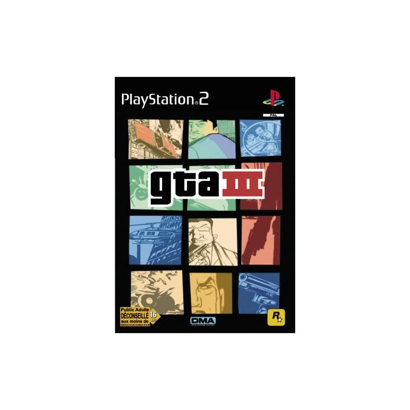 GRAND THEFT AUTO III - PS2