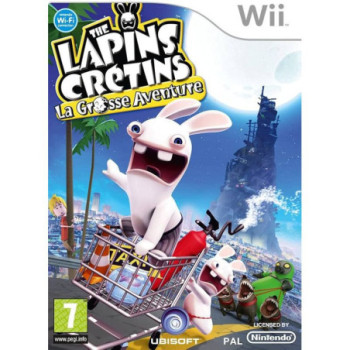 LES LAPINS CRETINS LA GROSSE AVENTURE - WII