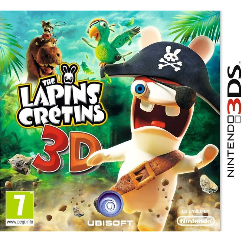 THE LAPINS CRETINS 3D - 3DS