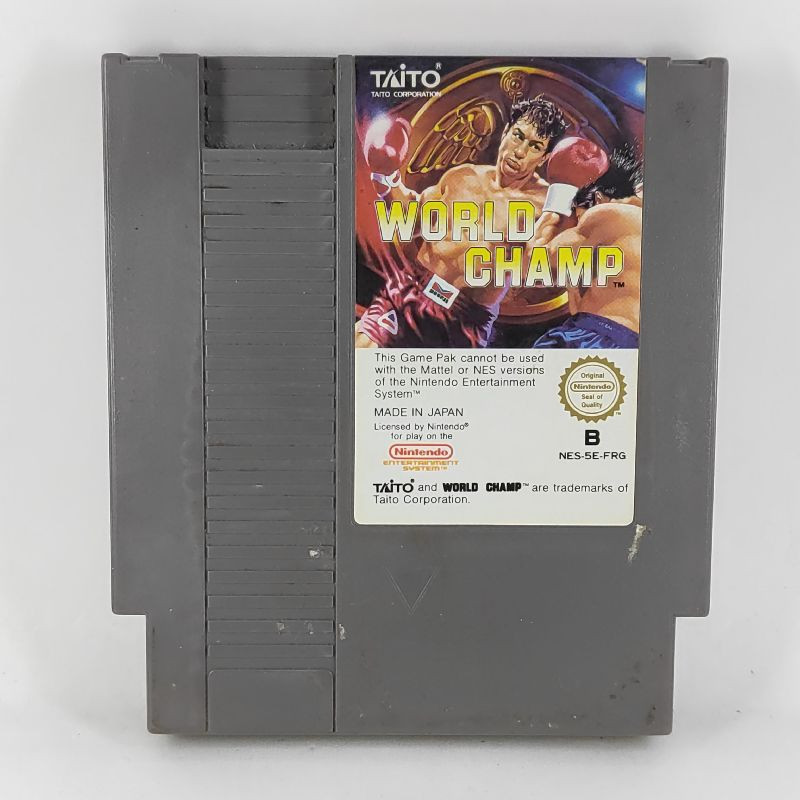 WORLD CHAMP - NINTENDO NES (CARTOUCHE SEULE)