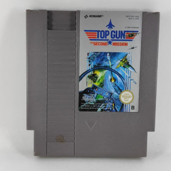 TOP GUN THE SECOND MISSION - NINTENDO NES (CARTOUCHE SEULE)