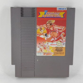 TRACK & FIELD IN BARCELONA - NINTENDO NES (CARTOUCHE SEULE)