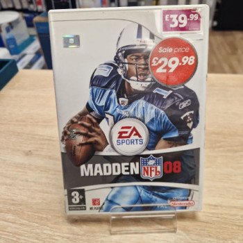 MADDEN NFL 08 WII