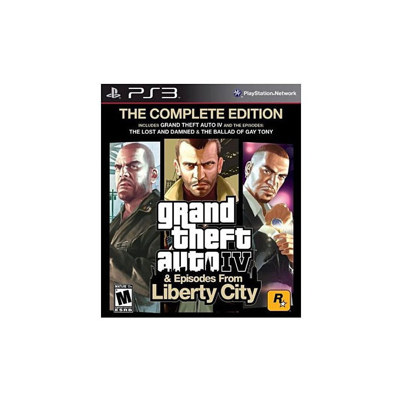 GRAND THEFT AUTO 4 - GTA IV EDITION COMPLETE - PS3