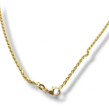 COLLIER OR JAUNE 18CT 750 23.13GR 80CM