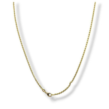 COLLIER OR JAUNE 18CT 750 23.13GR 80CM