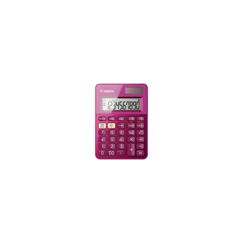 CANON LS-100K CALCULATOR (ROUGE) - 10-DIGIT DISPLAY WITH TAX FUNCTION