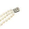 BRACELET DE PERLES ET OR BLANC