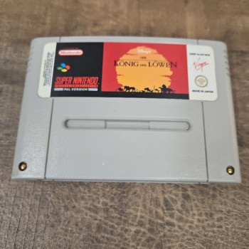 SUPER NINTENDO KONIG DER LOWEN PAL VERSION