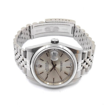 ROLEX DATEJUST 36 JUBILEE SILVER DIAL 16200