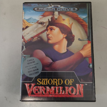 SWORD OF VERMILION  MEGADRIVE