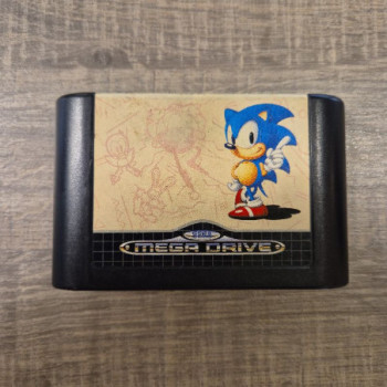 SONIC THE HEDGEHOG MEGADRIVE (CARTOUCHE UNIQUEMENT)