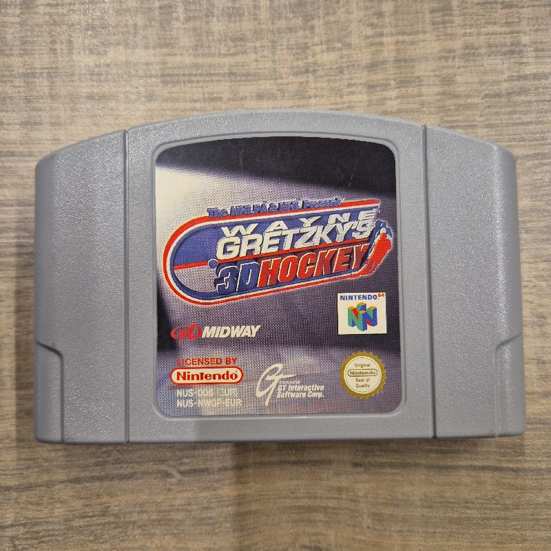 WAYNE GRETZKYS 3D HOCKEY - N64 (CARTOUCHE UNIQUEMENT)