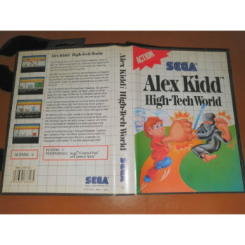 SEGA MASTER SYSTEM - ALEX KIDD HIGH-TECH WORLD