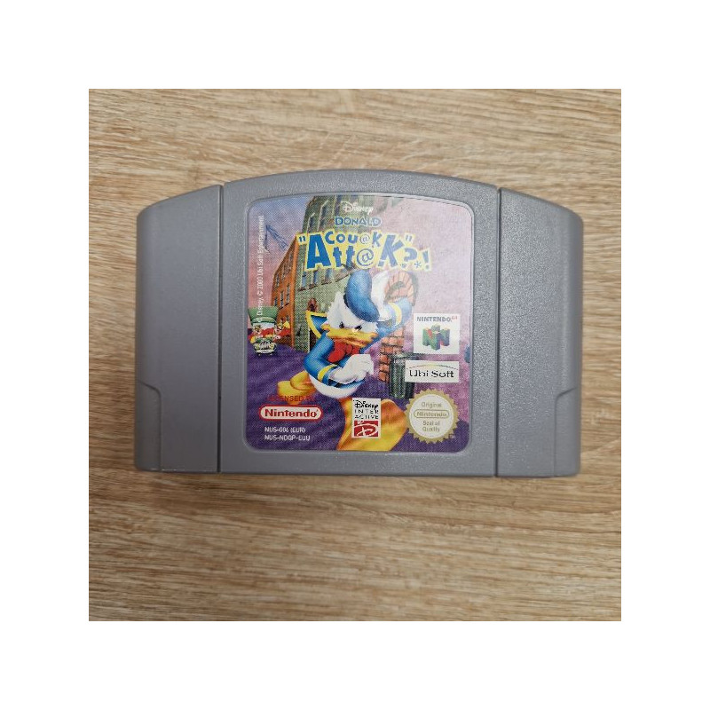 DONALD DUCK QUACK ATTACK - N64