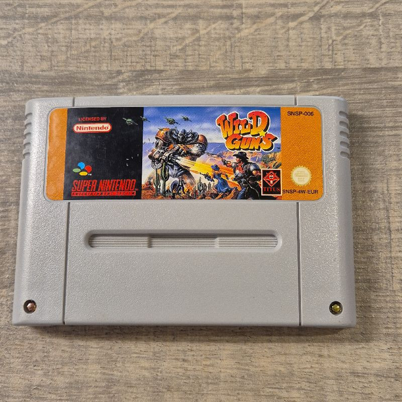 WILD GUNS - SNES (CARTOUCHE UNIQUEMENT)