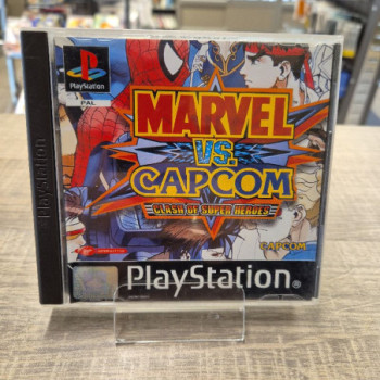 MARVEL VS CAPCON CLASH OF SUPER HEROES - PS1