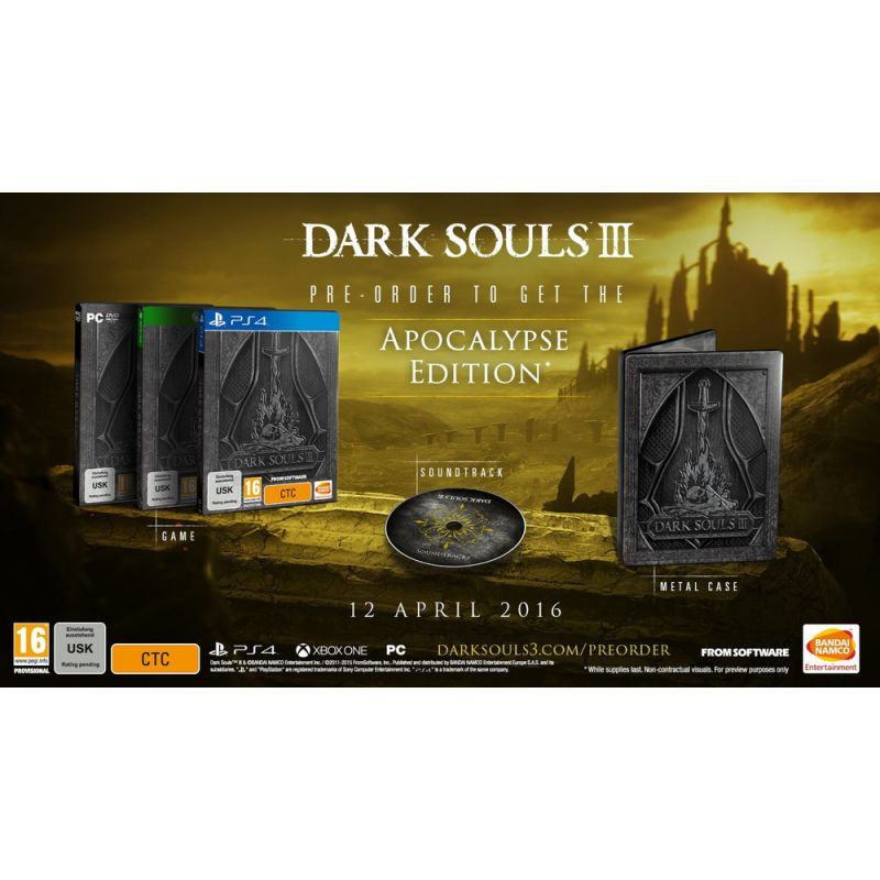 DARK SOULS 3 : EDITION APOCALYPSE (XBOX ONE)