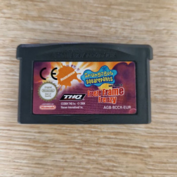 SPONGEBOB SQUAREPANTS AND FRIENDS FREEZE FRAME FRENZY GBA (JEU SEUL)