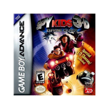 SPY KIDS 3-D GAME OVER -  GAMEBOY ADVANCE GBA