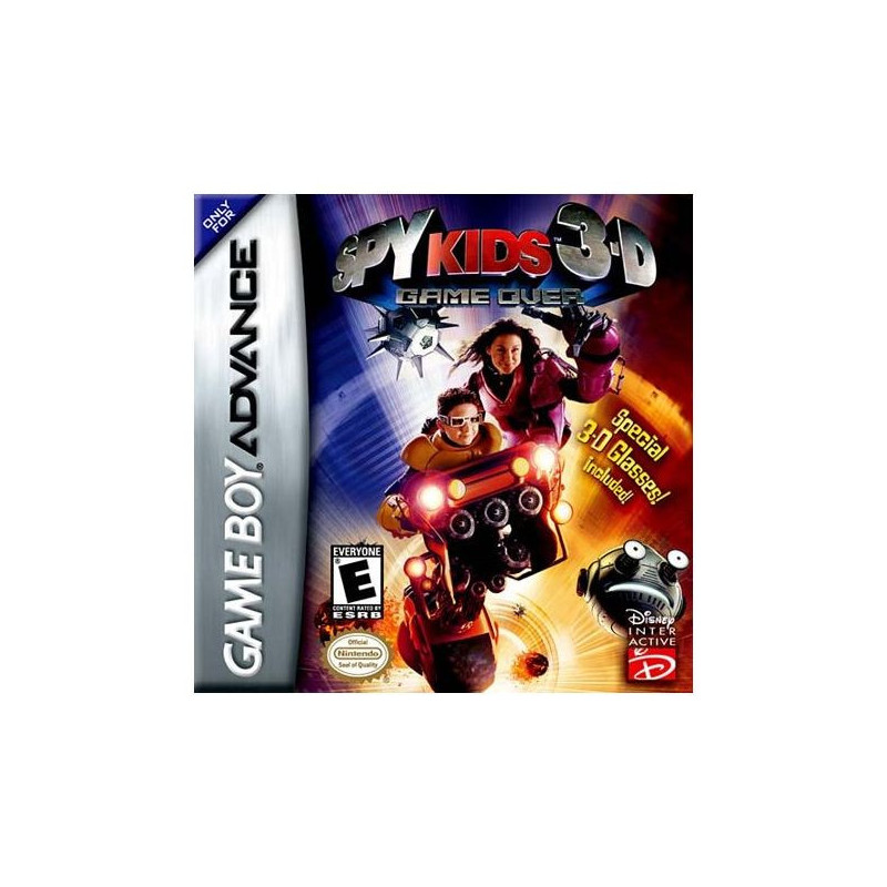 SPY KIDS 3-D GAME OVER -  GAMEBOY ADVANCE GBA