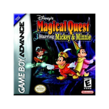 DISNEY S MAGICAL QUEST STARRING MICKEY & MINNIE - NINTENDO GAMEBOY ADVANCE GBA USED