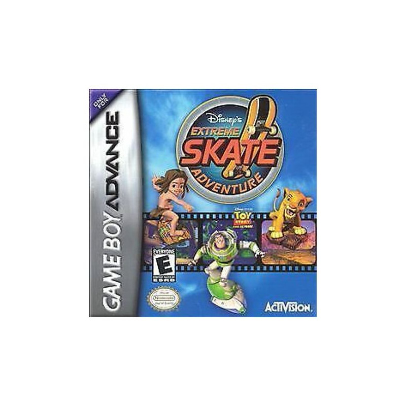 DISNEY S EXTREME SKATE ADVENTURE GBA GAME NEW