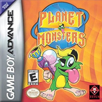 PLANET MONSTERS VERSION PAL GBA SANS BOITE