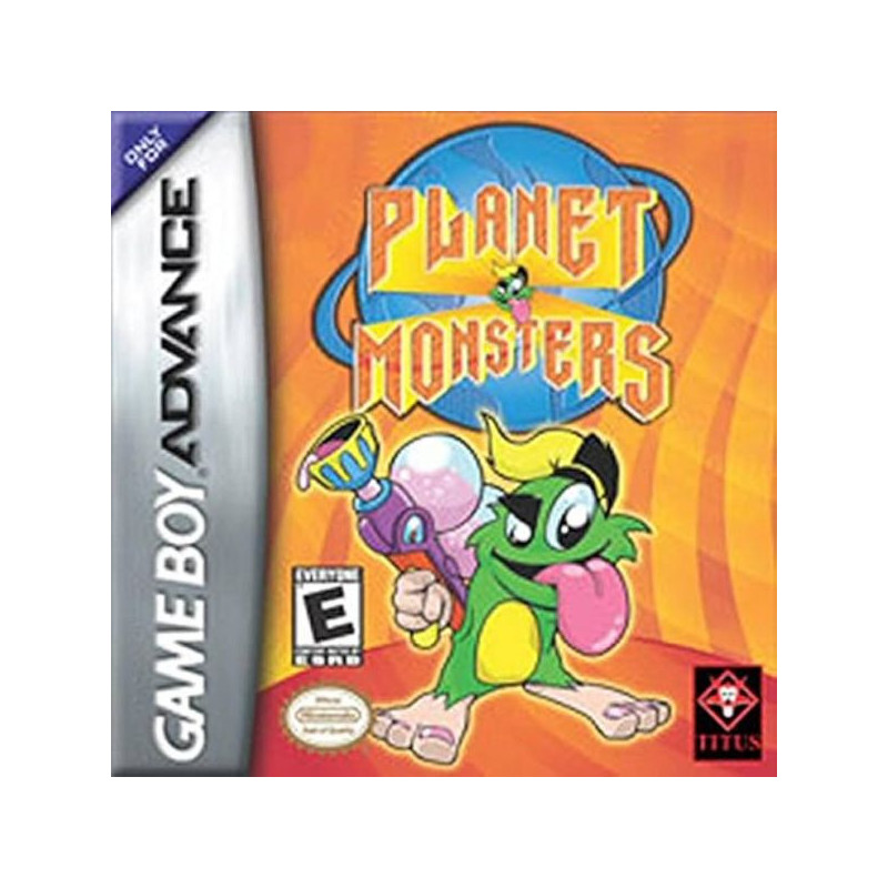 PLANET MONSTERS VERSION PAL GBA SANS BOITE