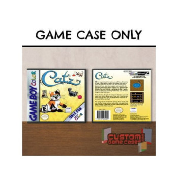 CATZ - GBC GAME BOY COLOR - GAME CASE WITH COVER