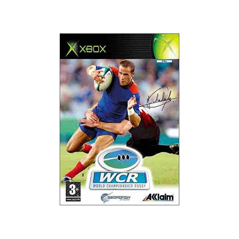 WORLD CHAMPIONSHIP RUGBY XBOX PAL FR