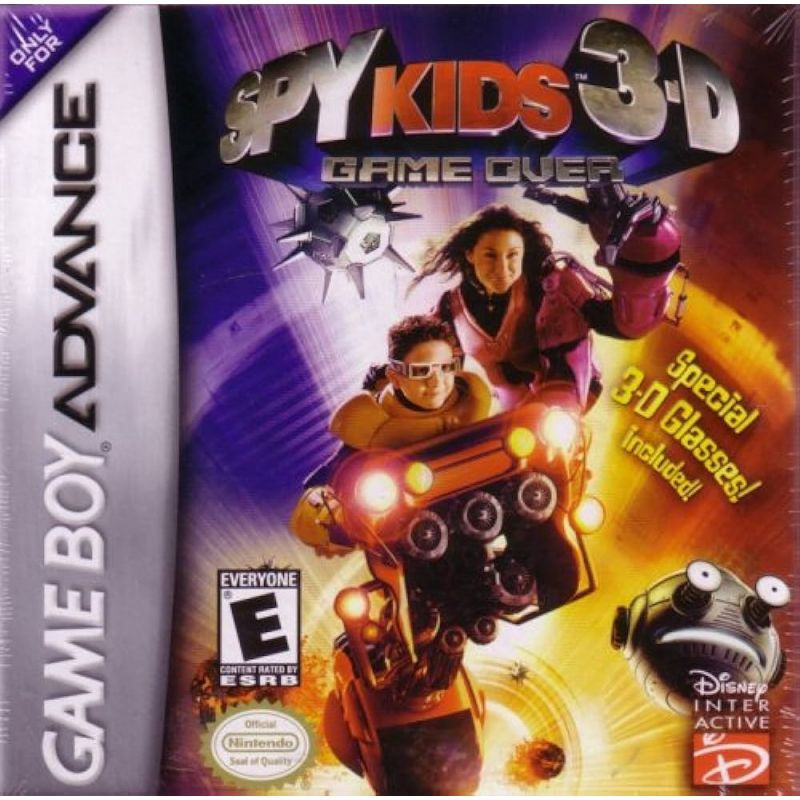 SPY KIDS 3D GBA NEW GAME_BOY_ADVANCE