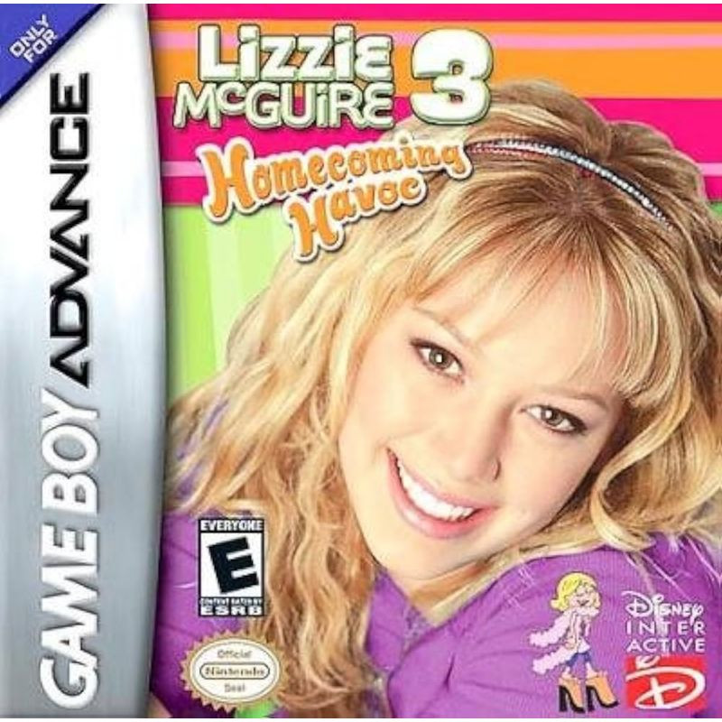 LIZZIE MCGUIRE 3 GBA NEW NINTENDO WII