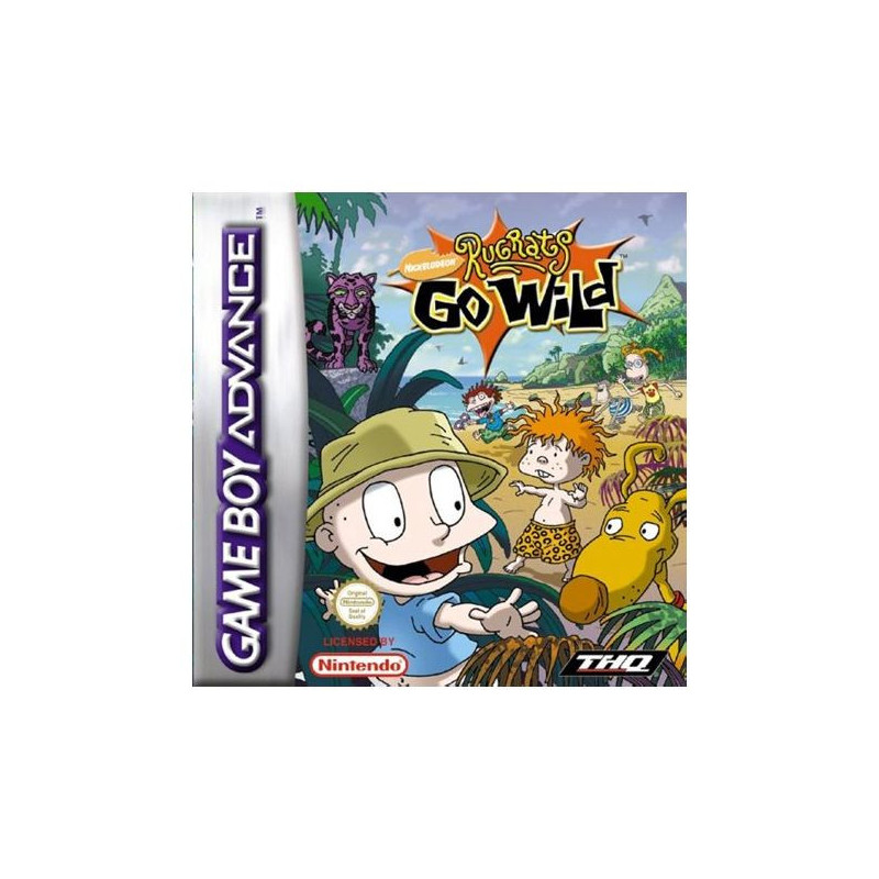 THE RUGRATS GO WILD GBA IMPORT US SANS BOITE