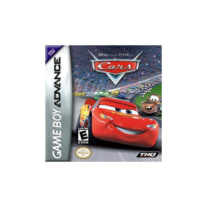 DISNEY PIXAR CARS - NINTENDO GAMEBOY ADVANCE GBA USED