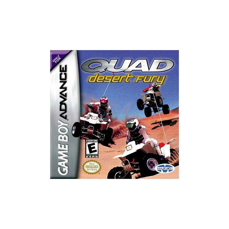 QUAD DESERT FURY - NINTENDO GAMEBOY ADVANCE GBA USED